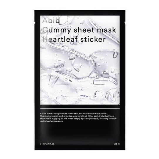 Gummigesichtsmaske Heartleaf Sticker | Wonder Skin