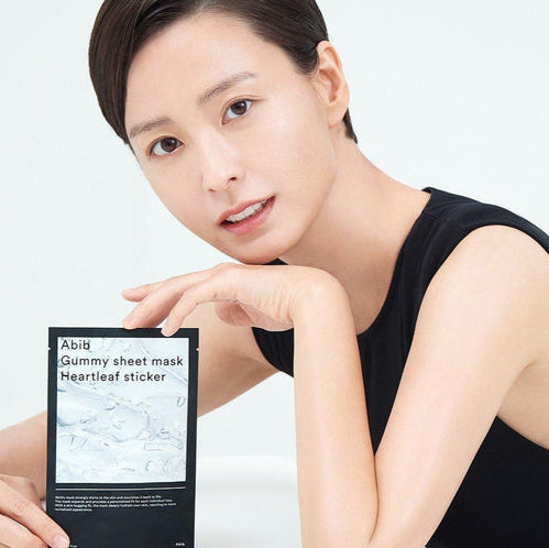 Abib - Gummy Sheet Mask Heartleaf Sticker - 27ml