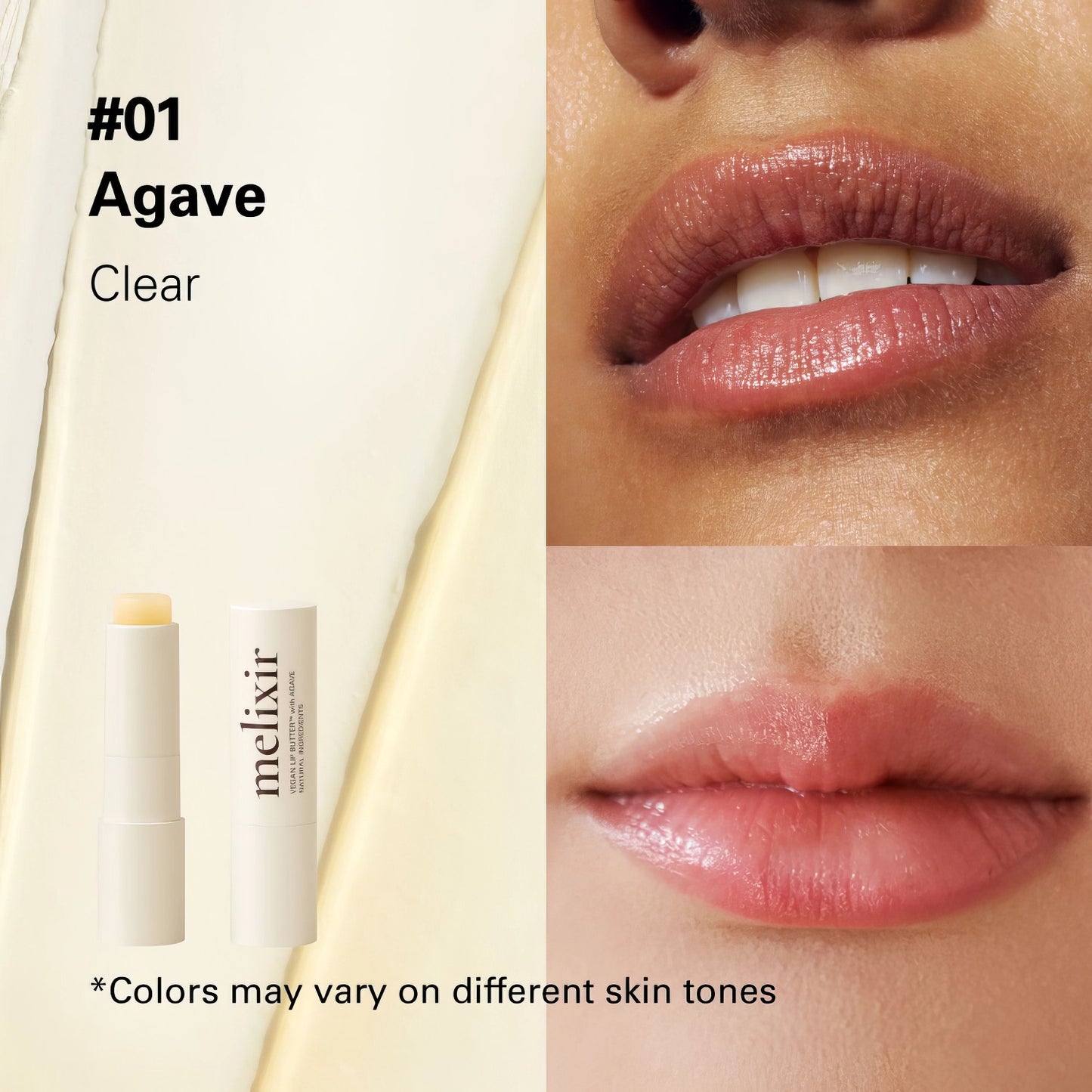 Melixir - Vegan Lip Butter #01. Agave