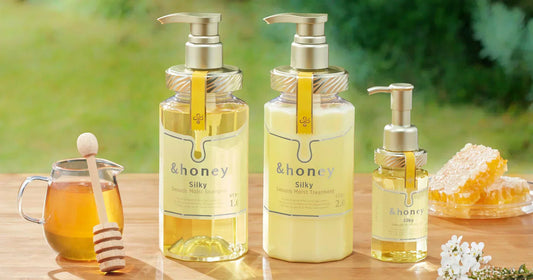 🍯 &honey: Das japanische Geheimnis für „honigfarbenes Haar” mit 14 % Feuchtigkeit-Wonder Skin