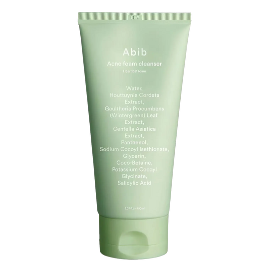 Abib - Acne Foam Cleanser Heartleaf Foam - 150ml-Wonder Skin