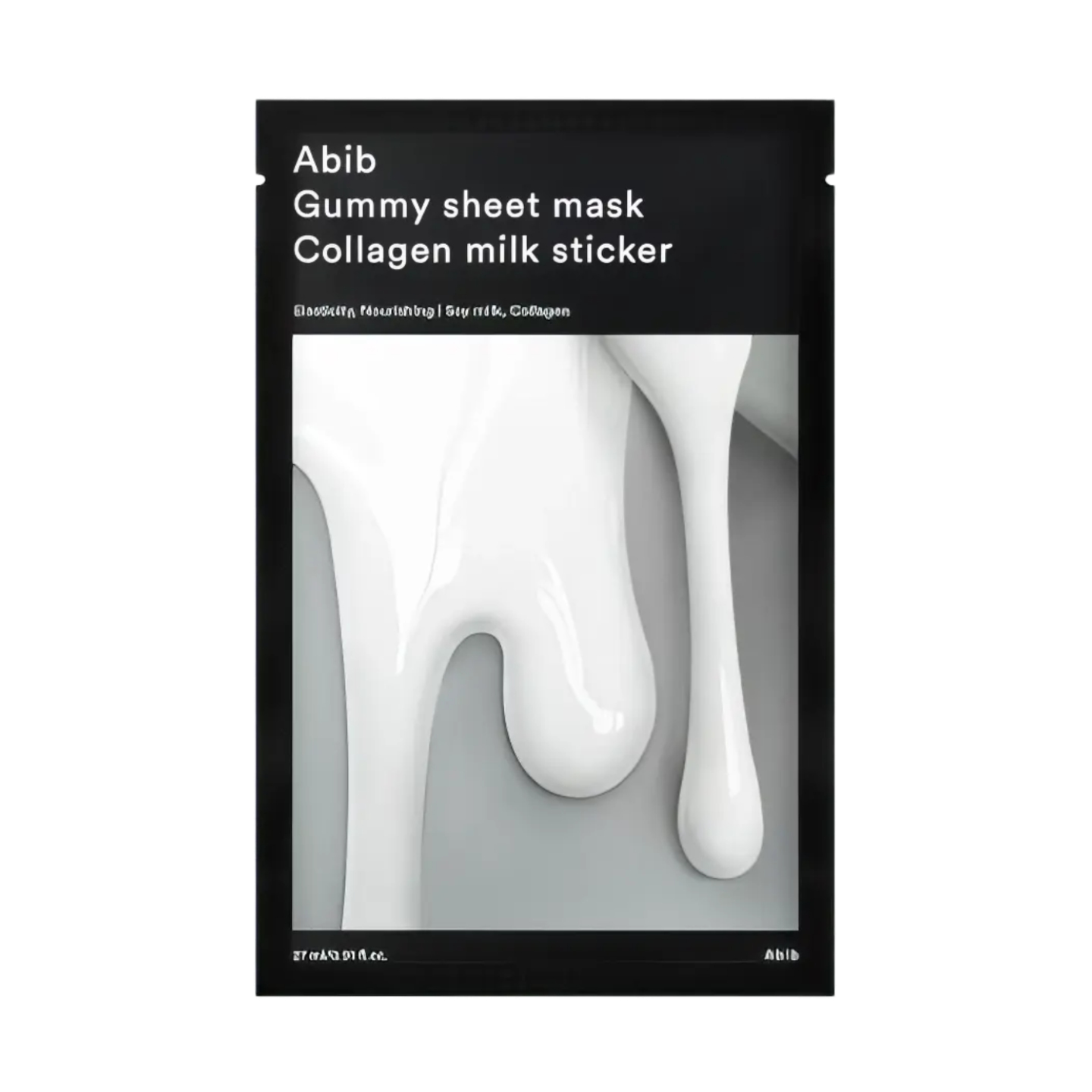 Abib - Gummy Sheet Mask Collagen Milk Sticker - 27ml-Wonder Skin