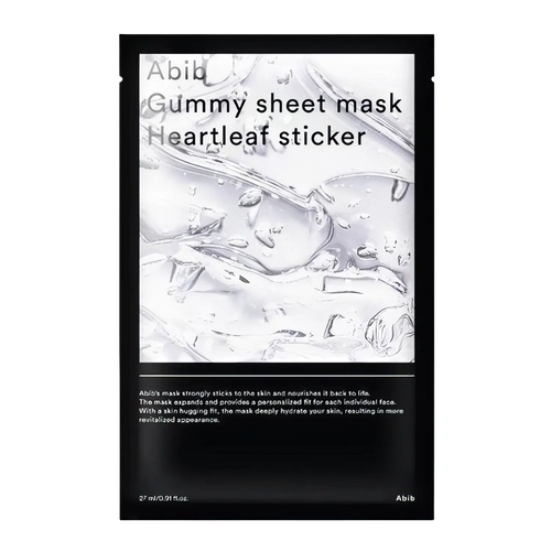 Abib - Gummy Sheet Mask Heartleaf Sticker - 27ml-Wonder Skin