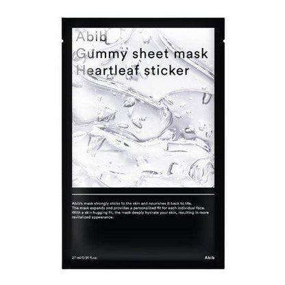 Gummigesichtsmaske Heartleaf Sticker | Wonder Skin