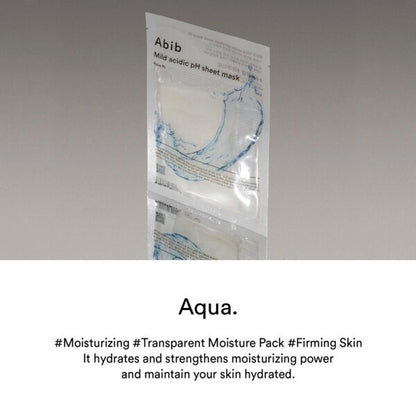 Abib - Mild Acidic pH Sheet Mask Aqua Fit - 30ml