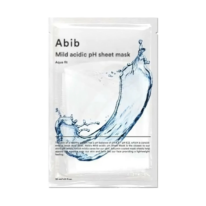 Abib - Mild Acidic pH Sheet Mask Aqua Fit - 30ml-Wonder Skin