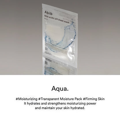 Abib - Mild Acidic pH Sheet Mask Aqua Fit - 30ml-Wonder Skin
