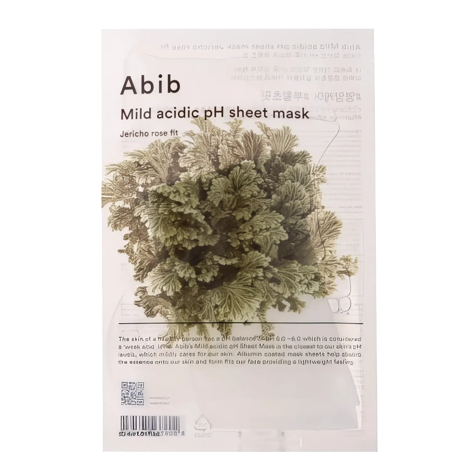 Abib - Mild Acidic pH Sheet Mask Jericho Rose Fit - 30ml-Wonder Skin