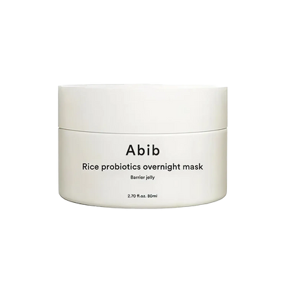 Abib - Rice Probiotics Overnight Mask Barrier Jelly - 80ml-Wonder Skin