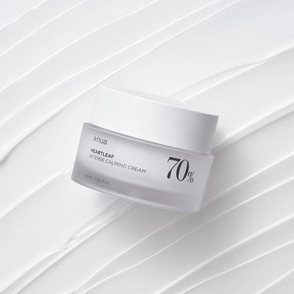 Anua - Heartleaf 70% Intense Calming Cream - 50ml-Wonder Skin