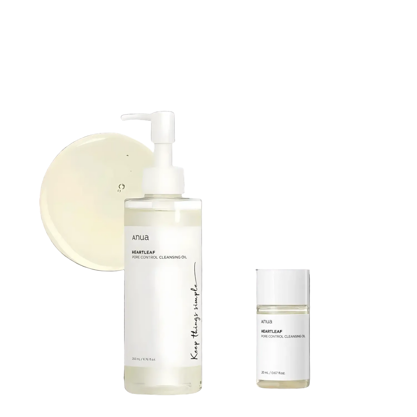 Anua - Heartleaf Pore Control Cleansing Oil Duo Set-Wonder Skin