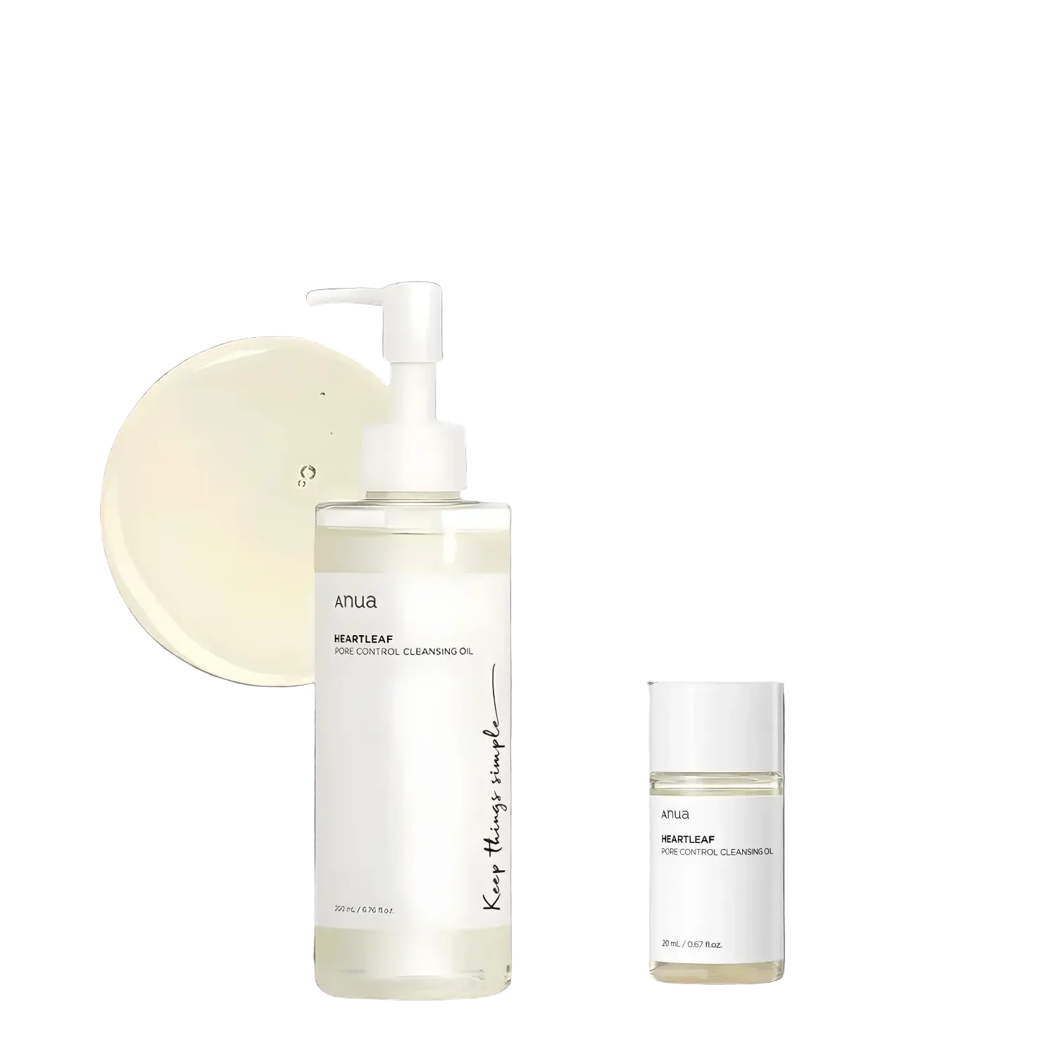 Anua - Heartleaf Pore Control Cleansing Oil Duo Set-Wonder Skin