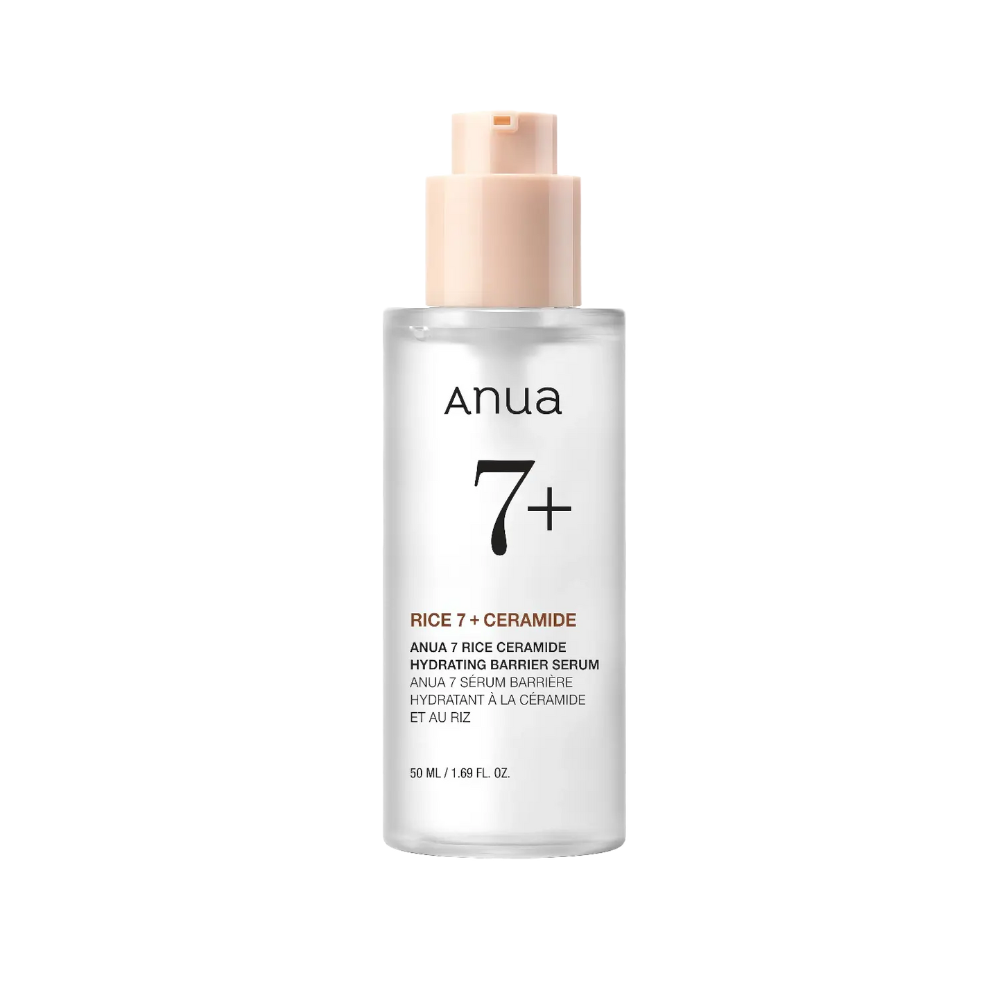Anua - Rice 7 Ceramide Hydrating Barrier Serum - 50ml-Wonder Skin