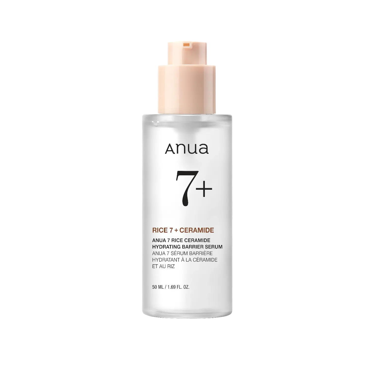 Anua - Rice 7 Ceramide Hydrating Barrier Serum - 50ml-Wonder Skin