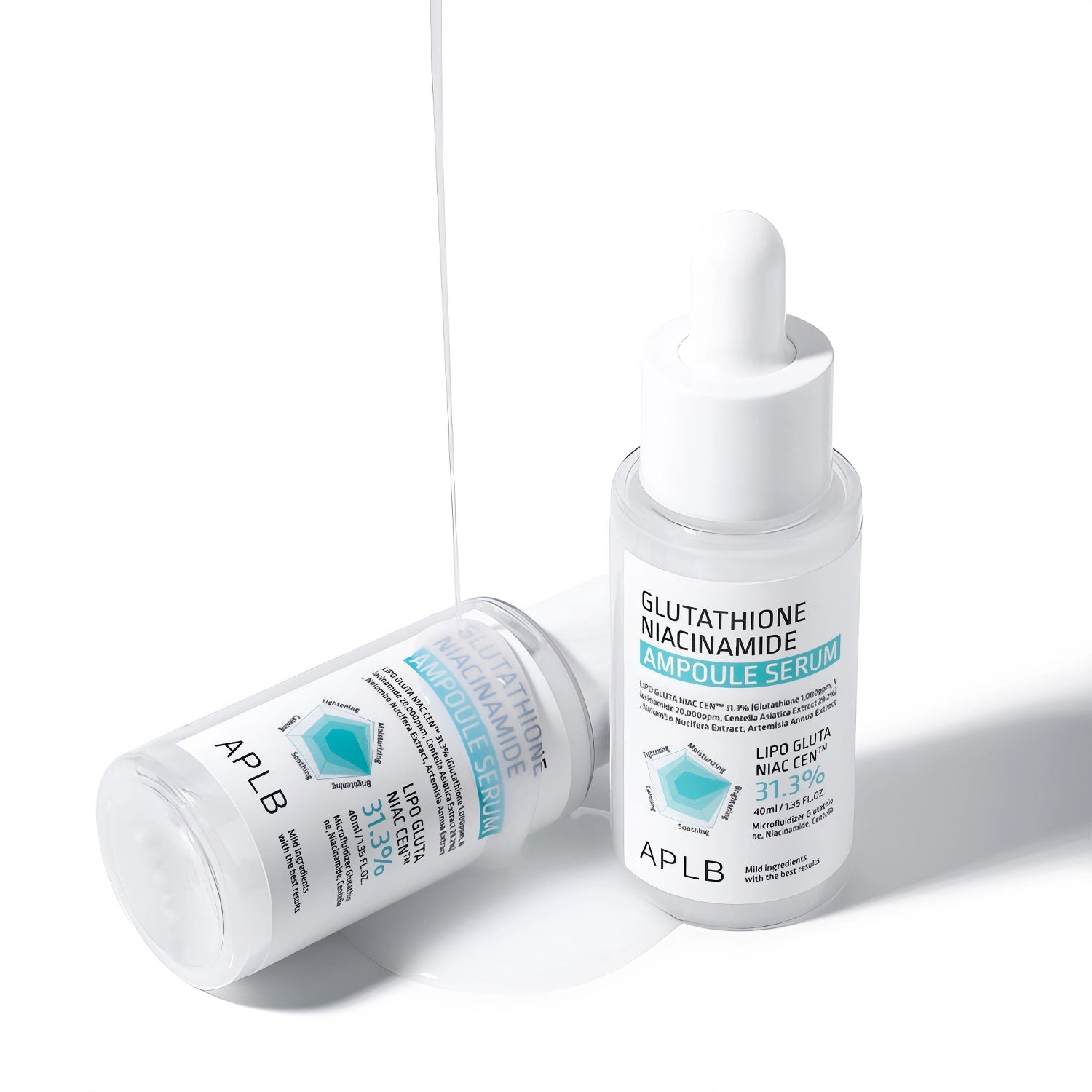 APLB - Glutathione Niacinamide Ampoule Serum - 40ml-Wonder Skin