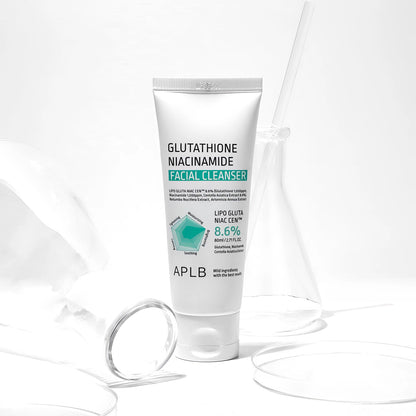 APLB - Glutathione Niacinamide Facial Cleanser - 80ml-Wonder Skin