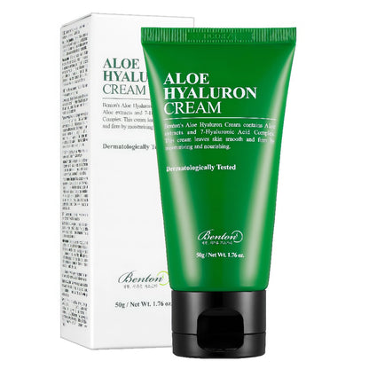 Benton - Aloe Hyaluron Cream - 50g-Wonder Skin