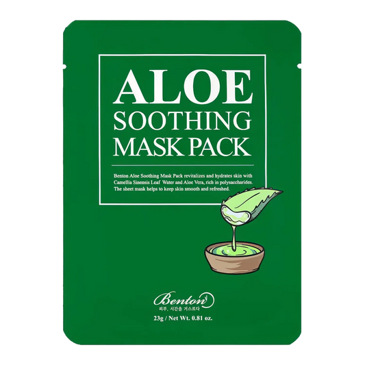 Benton - Aloe Soothing Mask - 23g-Wonder Skin