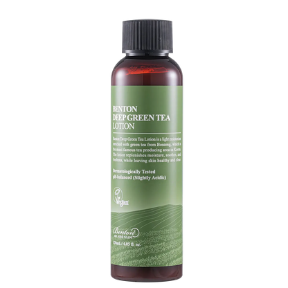 Benton - Deep Green Tea Lotion - 120ml-Wonder Skin