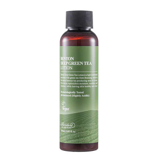 Benton - Deep Green Tea Lotion - 120ml-Wonder Skin