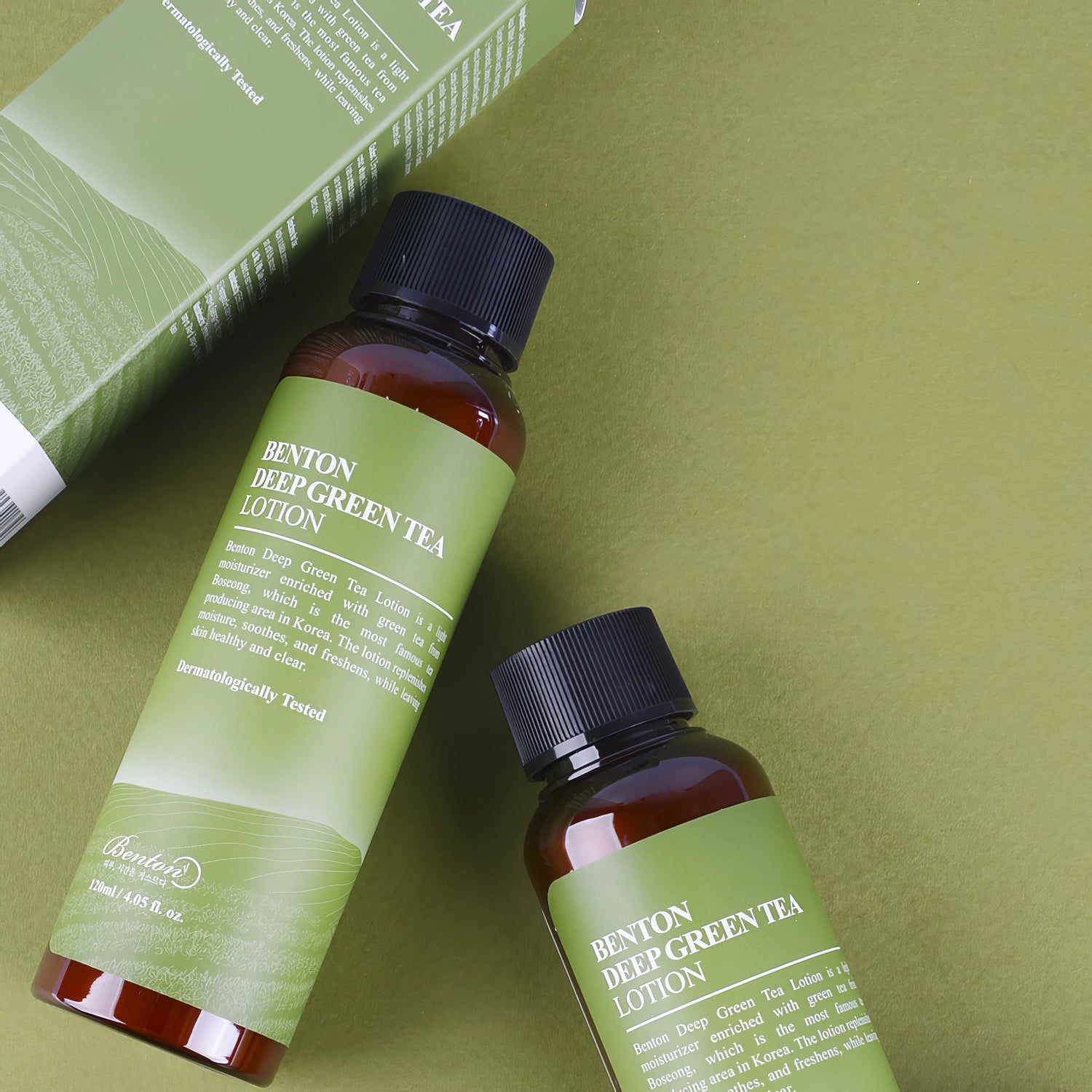 Benton - Deep Green Tea Lotion - 120ml-Wonder Skin