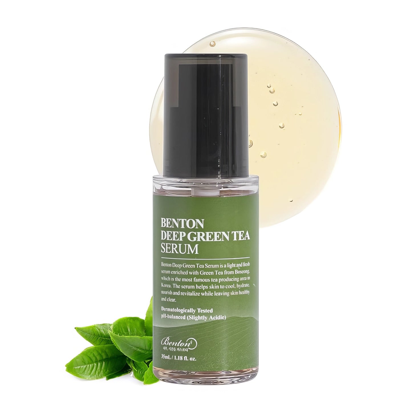Benton - Deep Green Tea Serum - 35ml-Wonder Skin