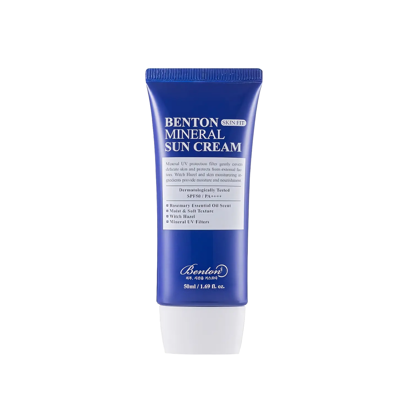 Benton - Skin Fit Mineral Sun Cream SPF50+ PA++++ - 50ml-Wonder Skin