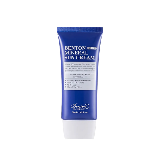 Benton - Skin Fit Mineral Sun Cream SPF50+ PA++++ - 50ml-Wonder Skin