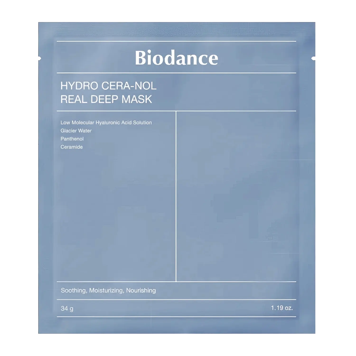 Biodance - Hydro Cera-nol Real Deep Mask - 4x34g-Wonder Skin