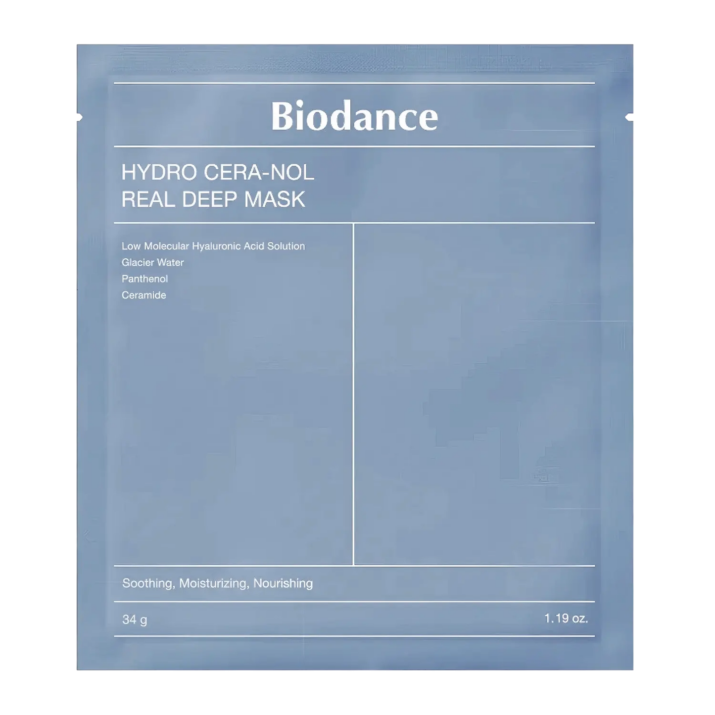 Biodance - Hydro Cera-nol Real Deep Mask - 34g-Wonder Skin