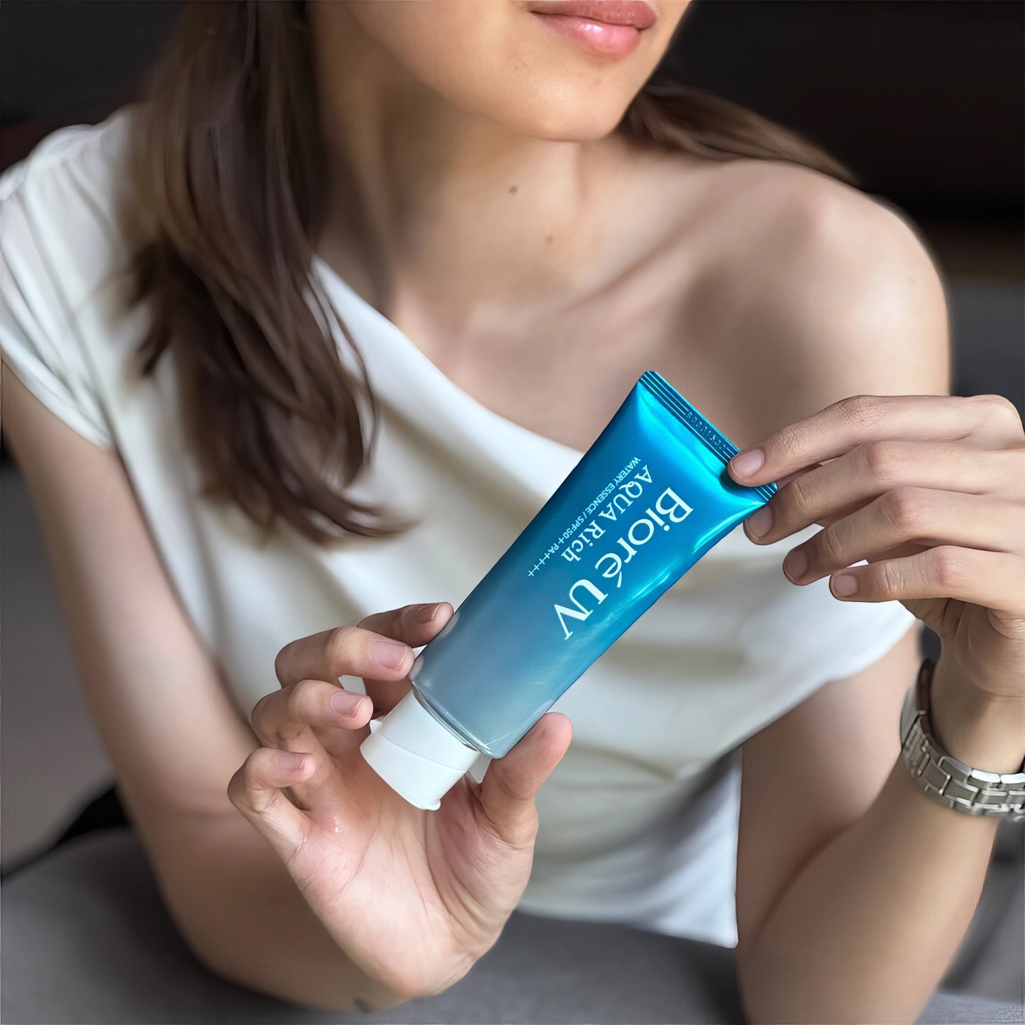 Biore - UV Aqua rich watery Essence SPF50+ PA++++ - 70g-Wonder Skin