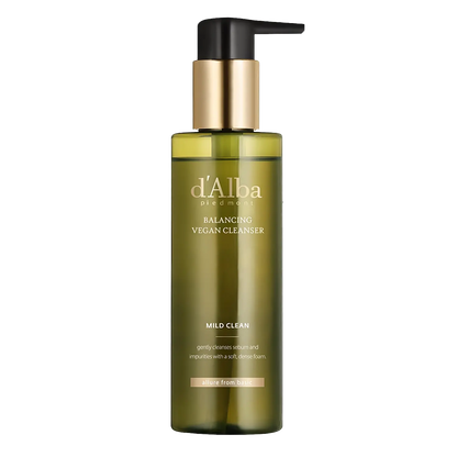 d'Alba - Mild Skin Balancing Vegan Cleanser - 200ml-Wonder Skin