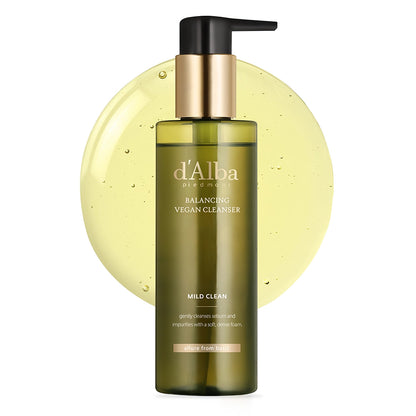 d'Alba - Mild Skin Balancing Vegan Cleanser - 200ml-Wonder Skin