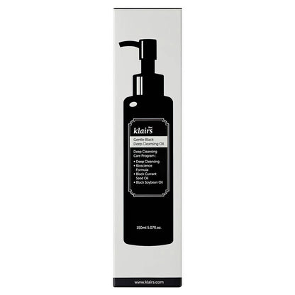 dear, Klairs - Gentle Black Deep Cleansing Oil - 150ml-Wonder Skin