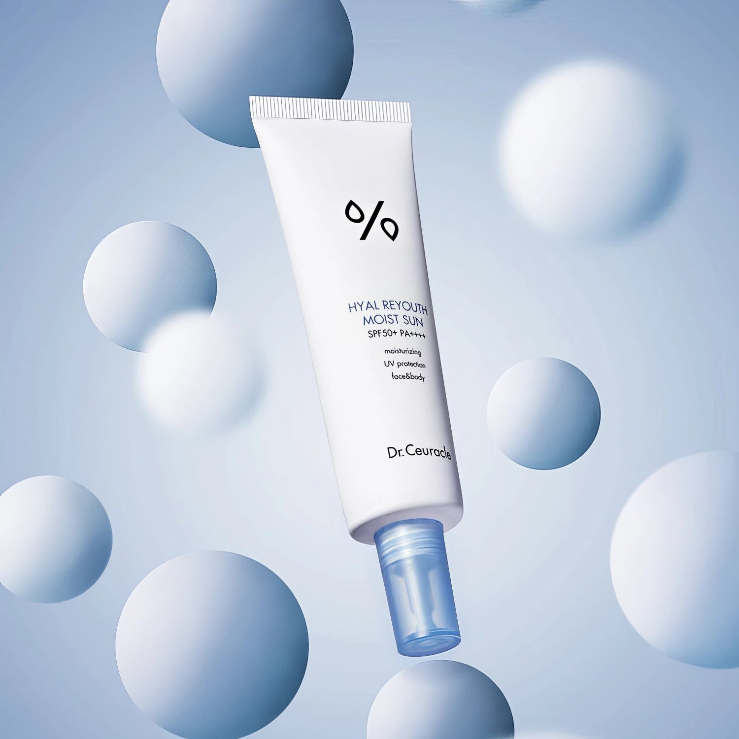 Dr. Ceuracle - Hyal Reyouth Moist Sun SPF50+ PA++++ - 50ml-Wonder Skin