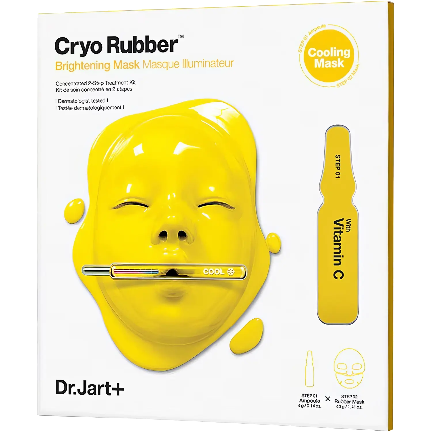Dr.Jart+ - Cryo Rubber Brightening mask - 40g-Wonder Skin