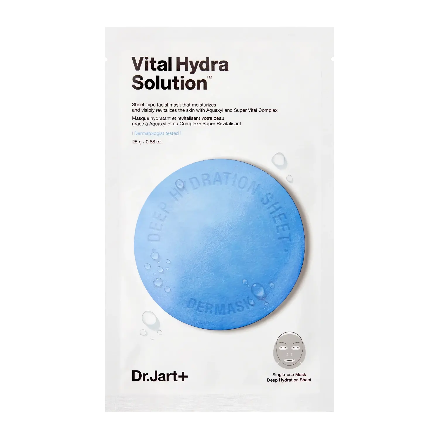 Dr.Jart+ - Dermask Water Jet Vital Hydra Solution - 25g-Wonder Skin