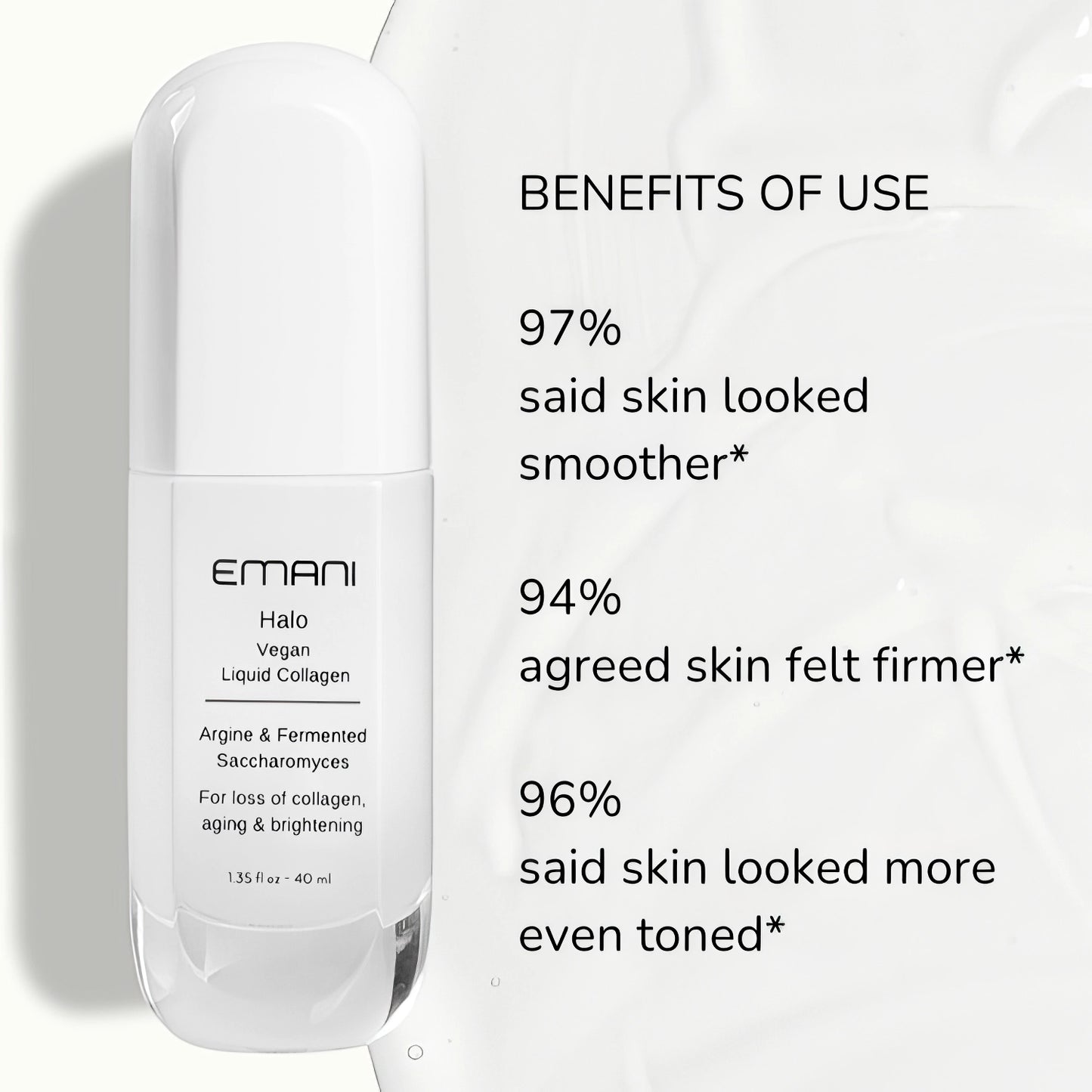 EMANI Halo Vegan Liquid Collagen serum - 35 ml-Wonder Skin