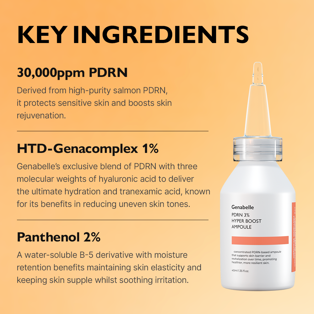 Genabelle PDRN 3% Hyper Boost Ampoule 40ml