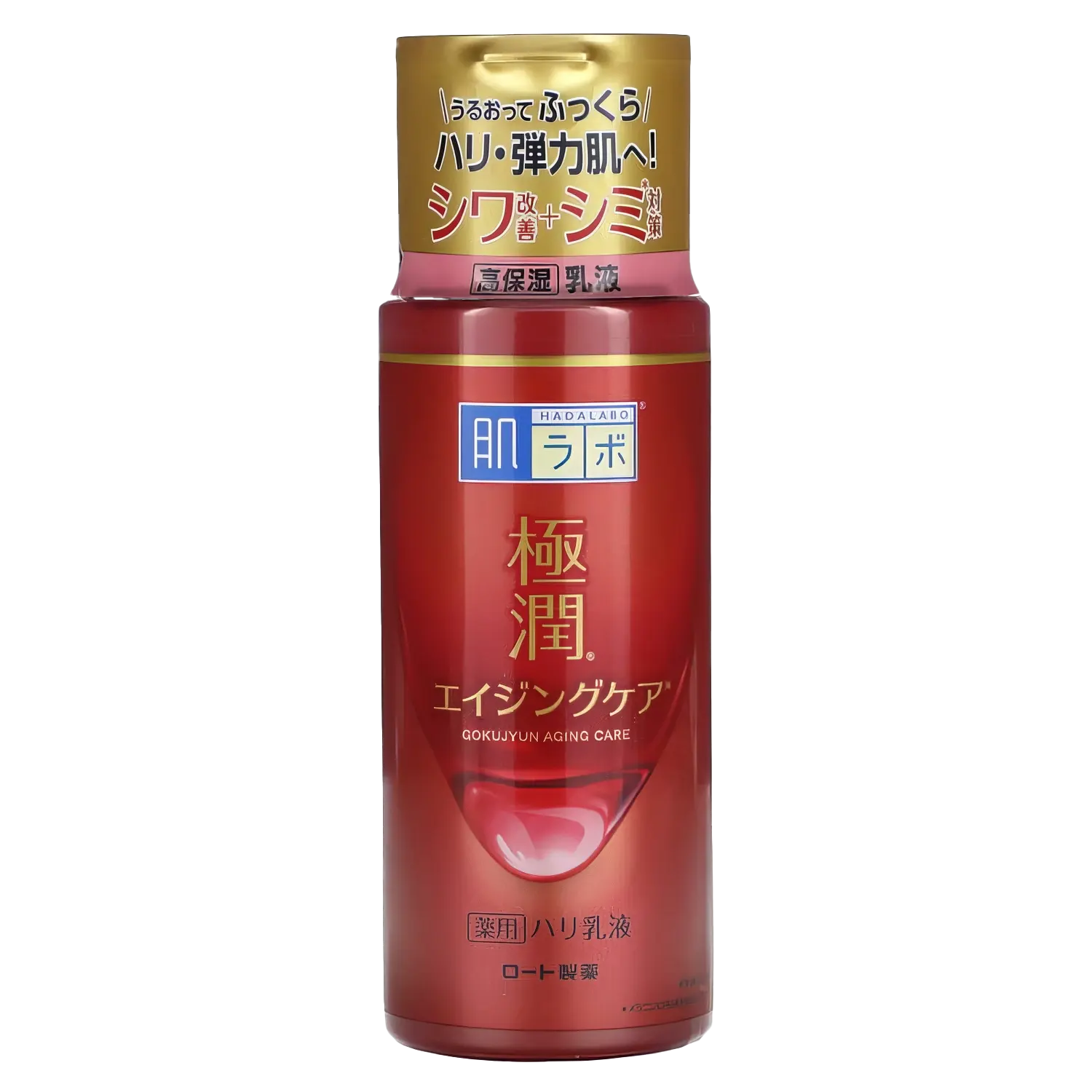 Hada Labo - Gokujyun Aging Care Milk - 140ml-Wonder Skin