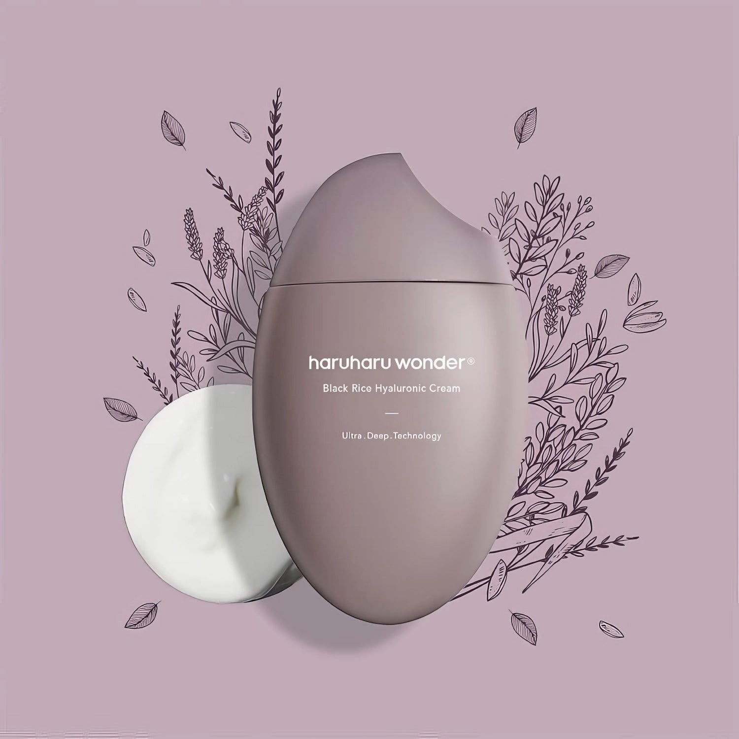 Haruharu Wonder - Black Rice Hyaluronic Cream - 50ml-Wonder Skin