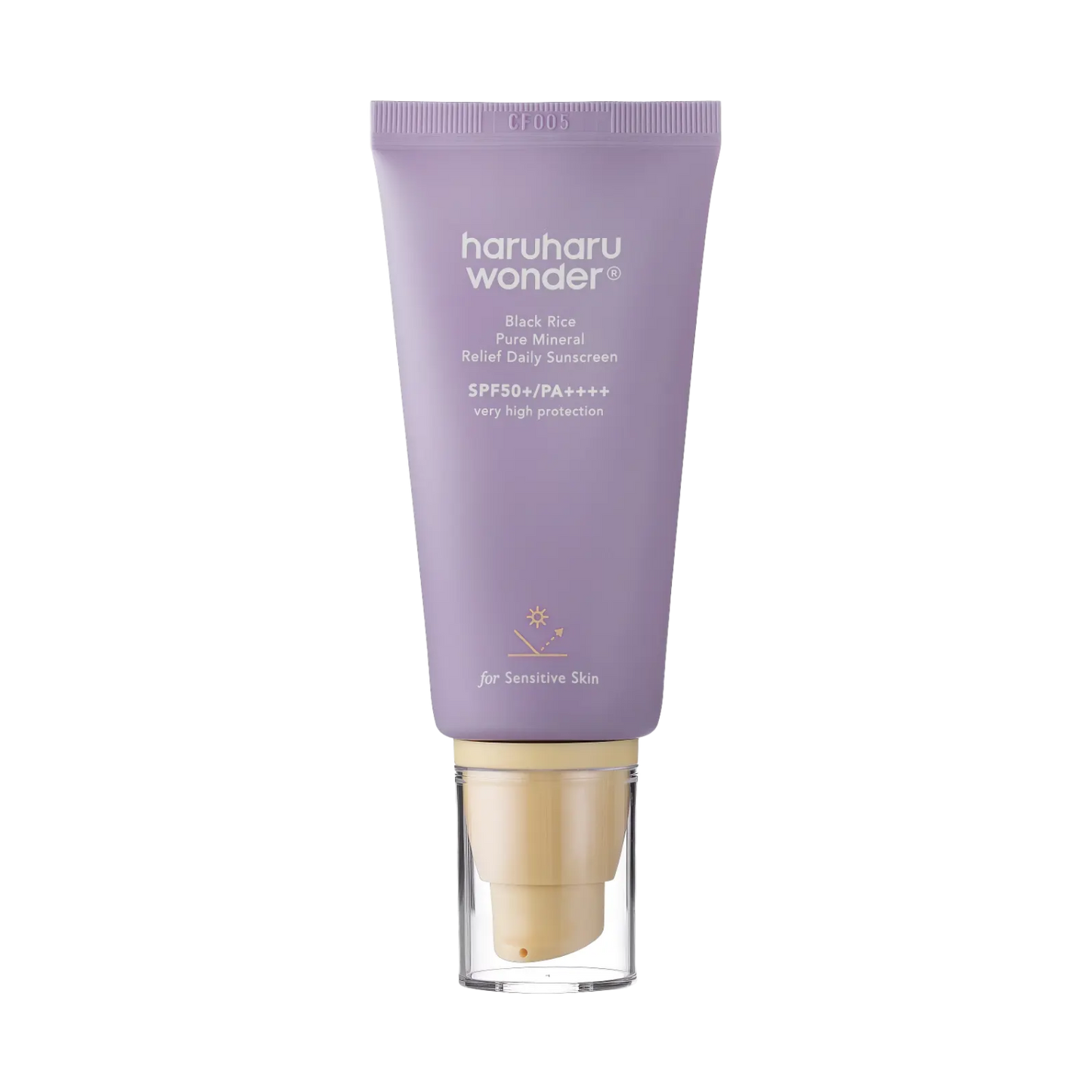 Haruharu Wonder - Black Rice Pure Mineral Relief Daily Sunscreen SPF50+/PA++++ - 50ml-Wonder Skin