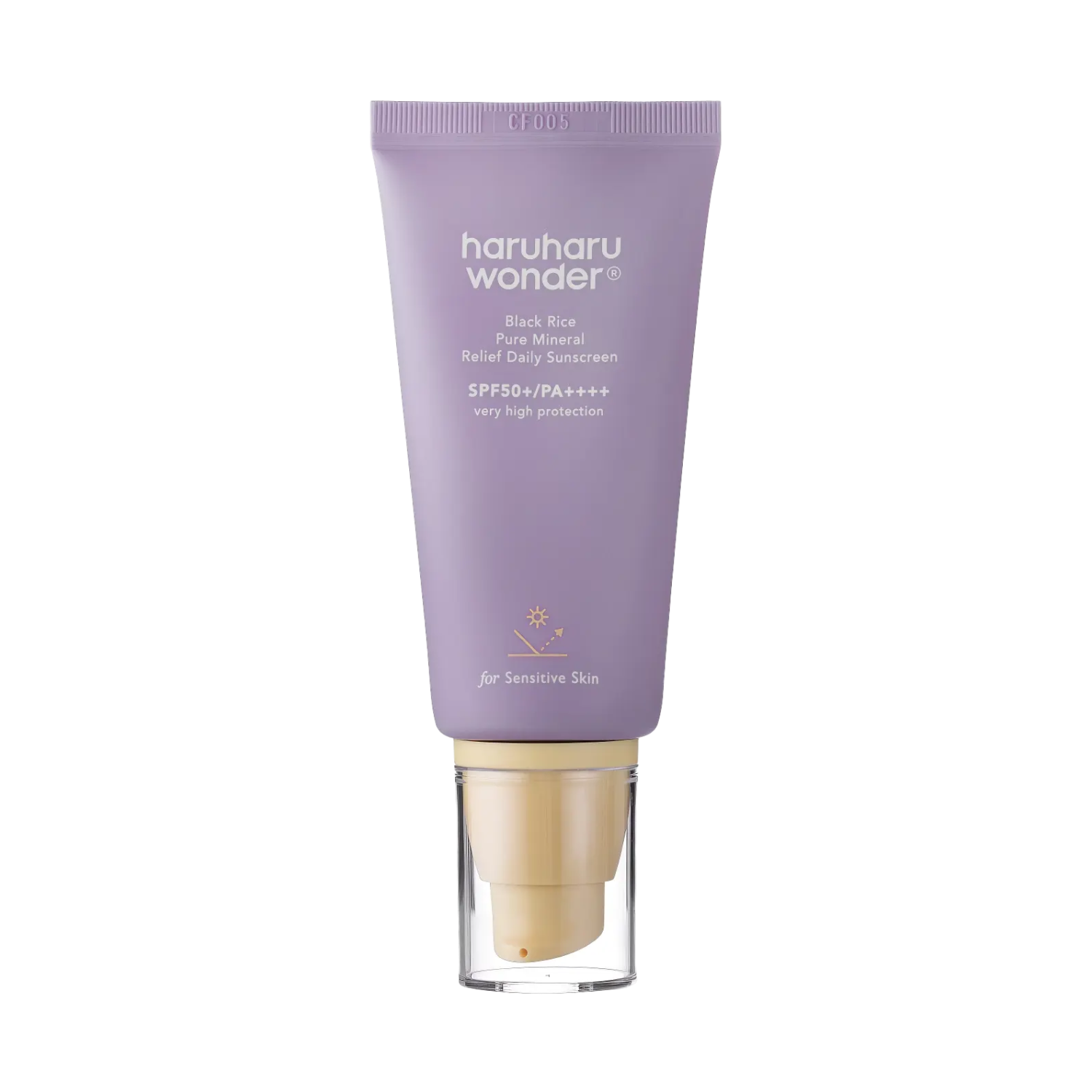 Haruharu Wonder - Black Rice Pure Mineral Relief Daily Sunscreen SPF50+/PA++++ - 50ml-Wonder Skin