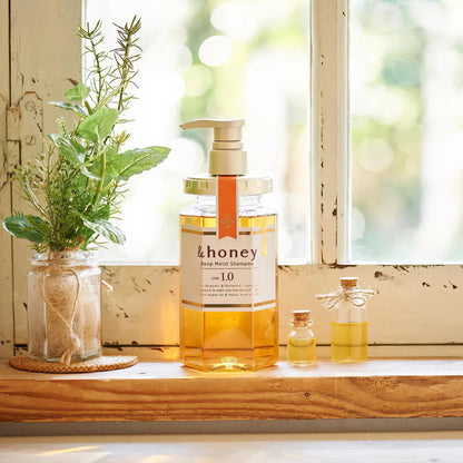 &honey - Deep Moist Shampoo 1.0 - 440ml-Wonder Skin