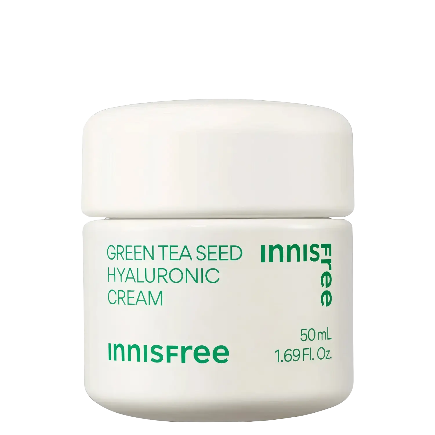 Innisfree - Green Tea Seed Hyaluronic Cream - 50ml-Wonder Skin