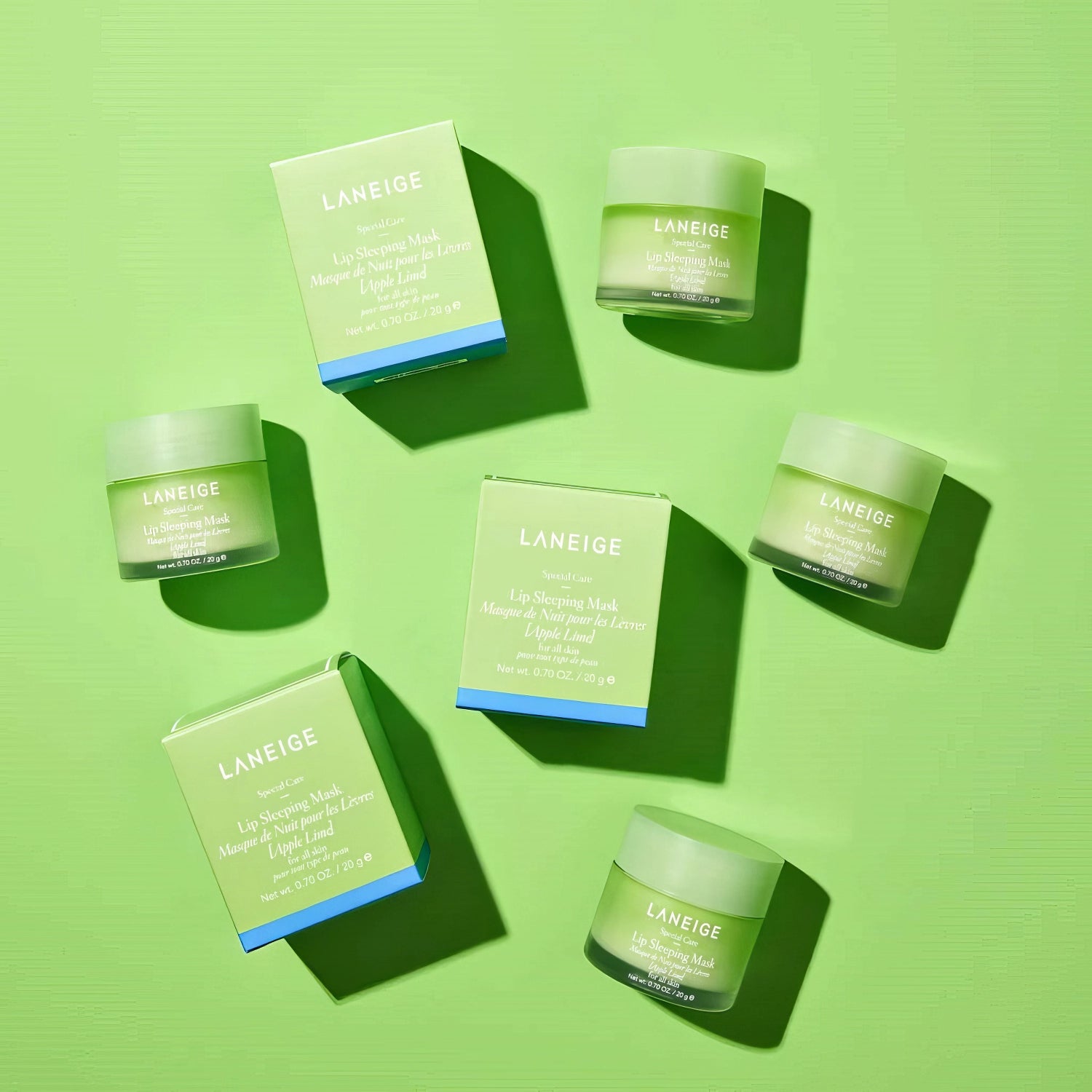Laneige - Lip Sleeping Mask EX - Apple Lime - 20g-Wonder Skin