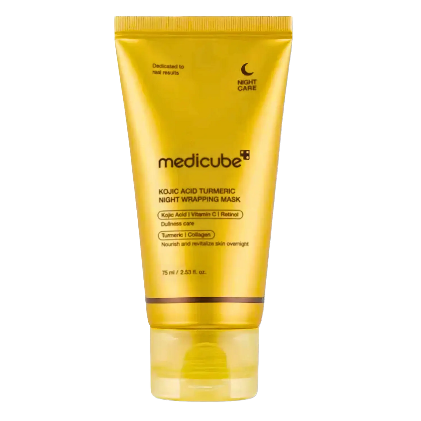 Medicube - Kojic Acid Turmeric Night Wrapping Mask - 75ml-Wonder Skin