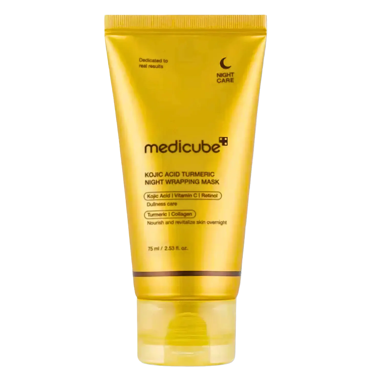 Medicube - Kojic Acid Turmeric Night Wrapping Mask - 75ml-Wonder Skin