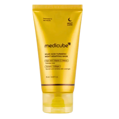 Medicube - Kojic Acid Turmeric Night Wrapping Mask - 75ml-Wonder Skin