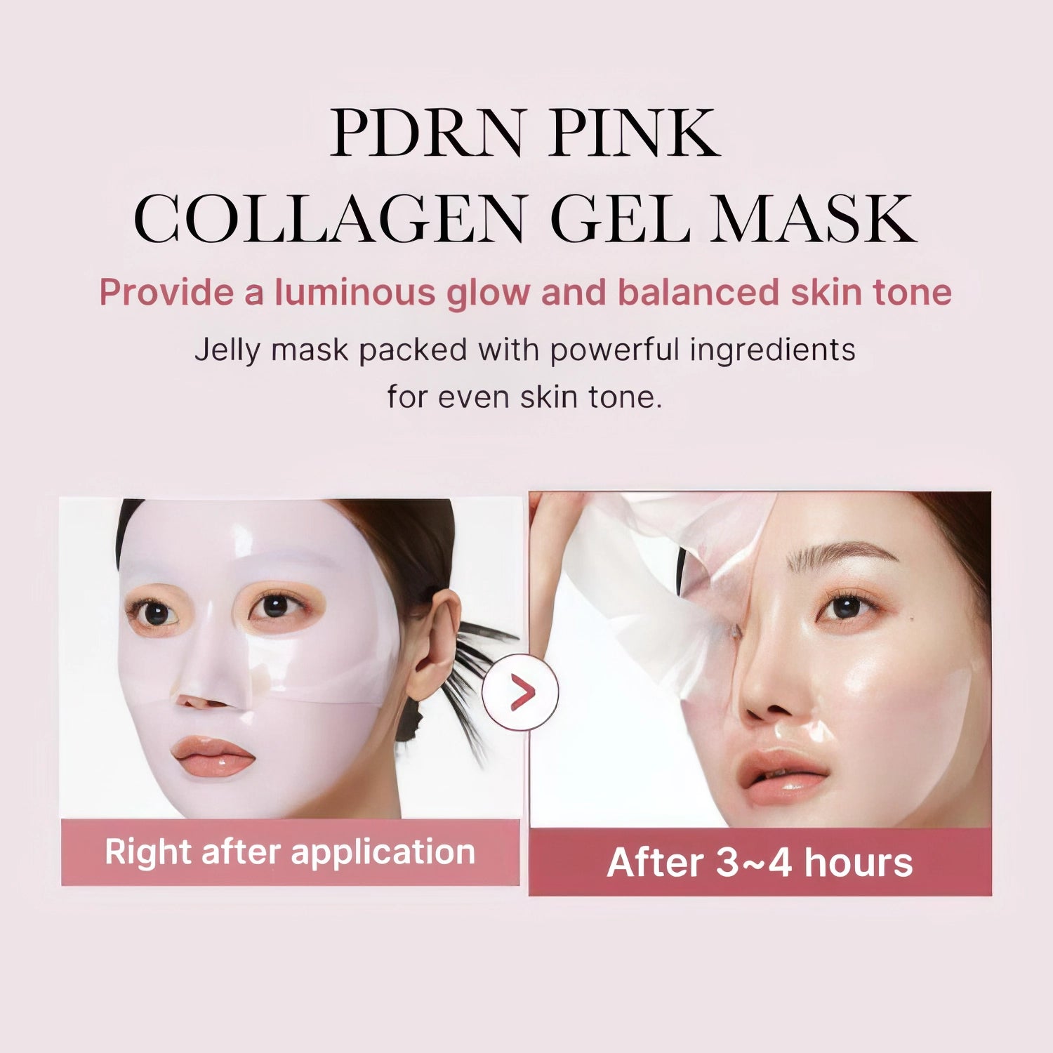 Medicube - PDRN Pink Collagen Jelly Gel Mask - 1 Stück/28g-Wonder Skin